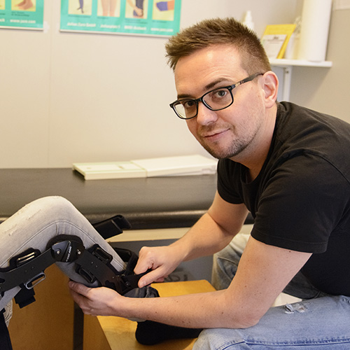 Christian Brunk, Orthopädiemechaniker